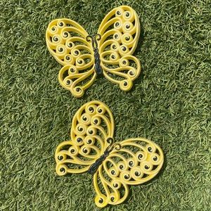 Vintage 70’s Burwood Butterfly Wall Accent Set